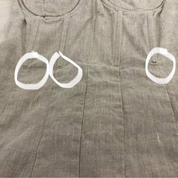 DISSH Midi | Leo Natural Linen Midi Dress - Picture 7 of 7